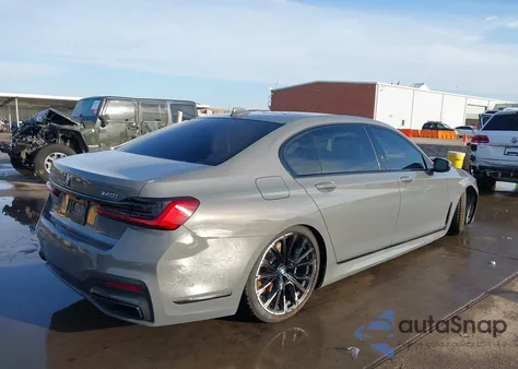 2022 BMW 740 I z USA, uszkodzony, nr VIN WBA7T2C02NCG88117